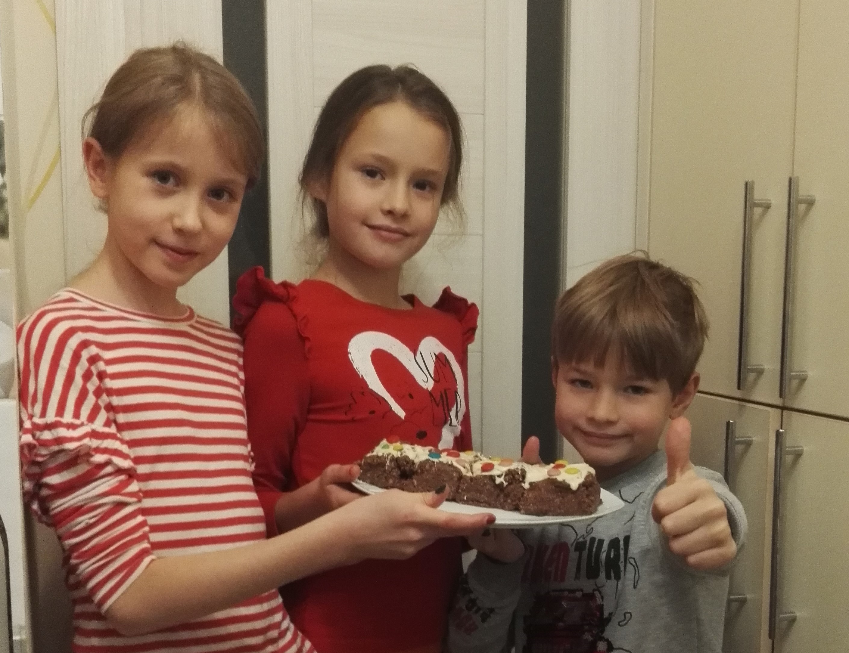 Шоколадный десерт на скорую руку