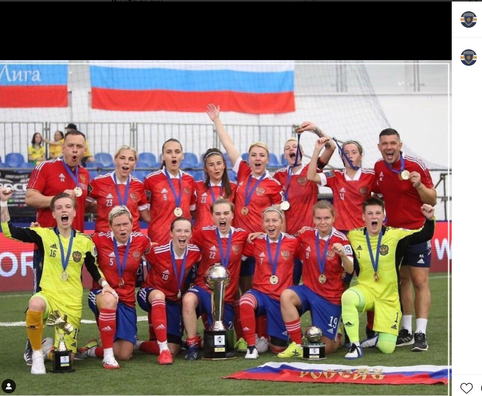 Футболистки клуба из Строгина стали чемпионками мира