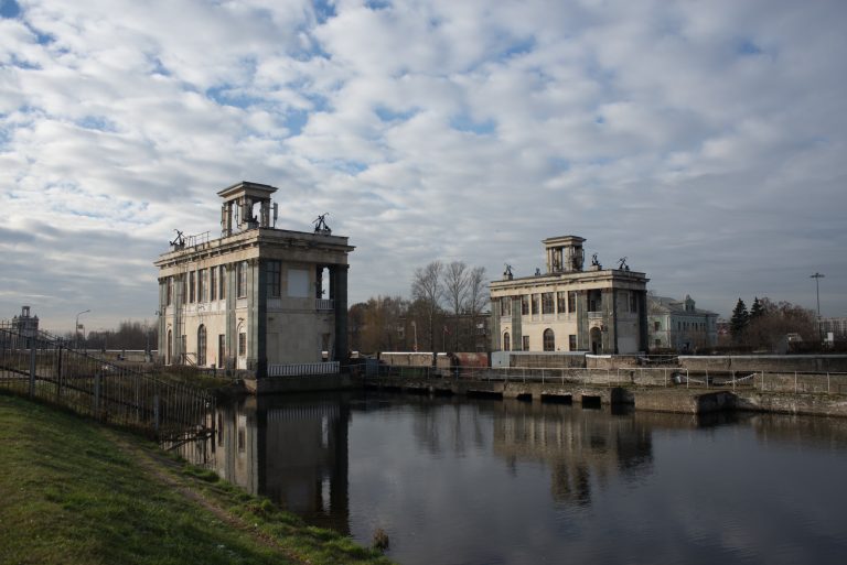 На канале имени Москвы в Покровском-Стрешневе начался ремонт шлюза