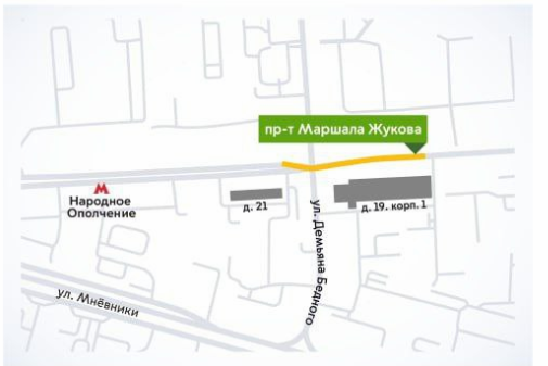 Движение на участке проспекта Маршала Жукова ограничили до осени