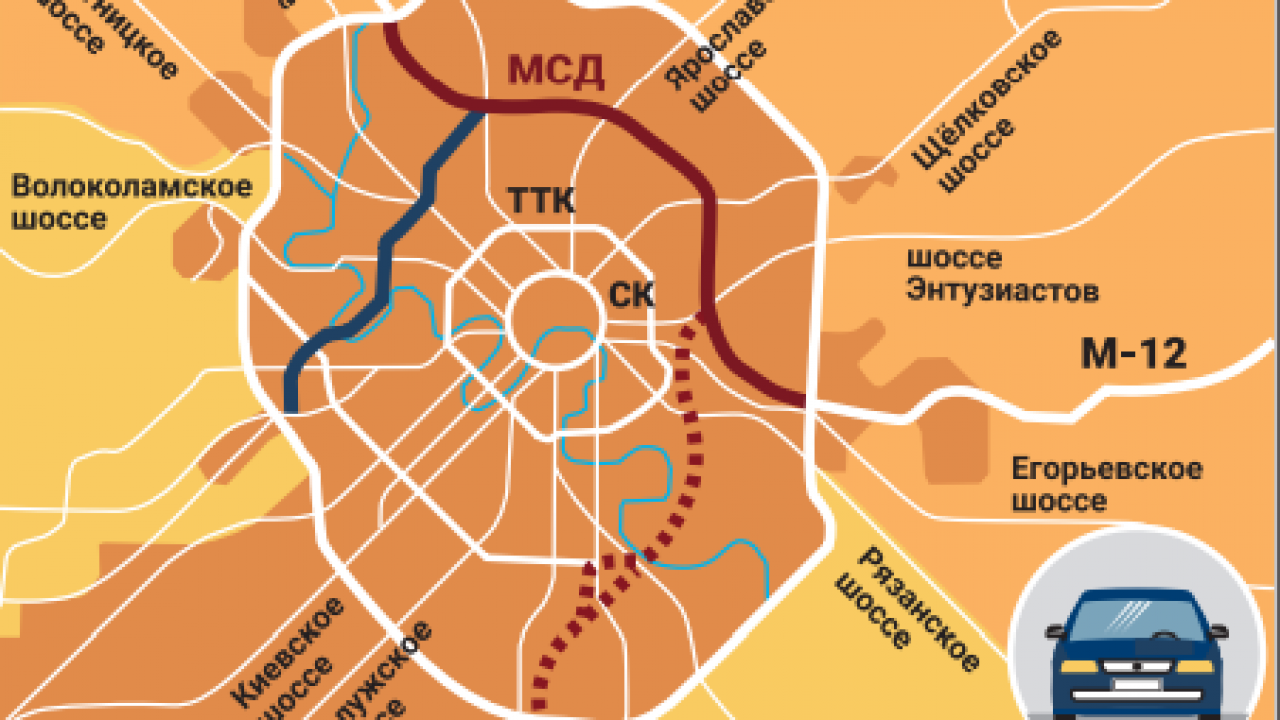 На МСД платят только транзитники | Москва. Северо-Запад