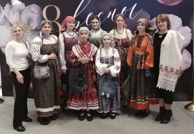 Многодетная мама из СЗАО победила на конкурсе «Русский стиль»