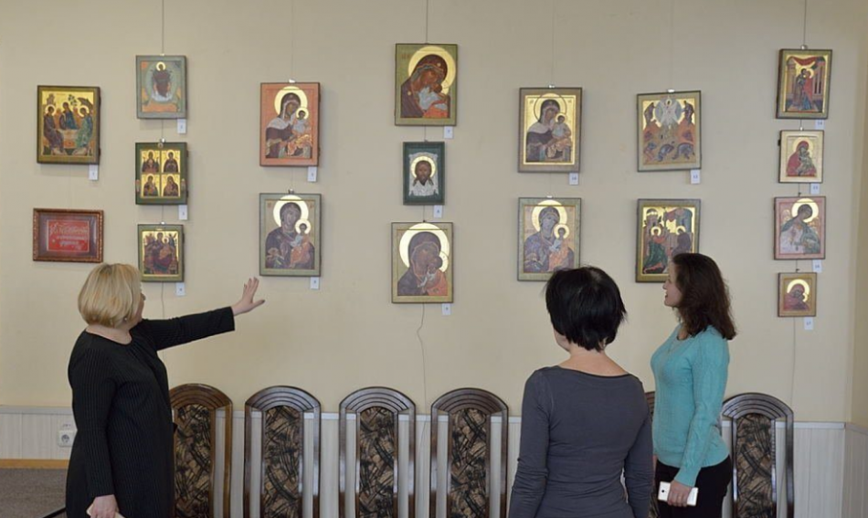 В Хорошево-Мневниках открылась выставка иконописных работ
