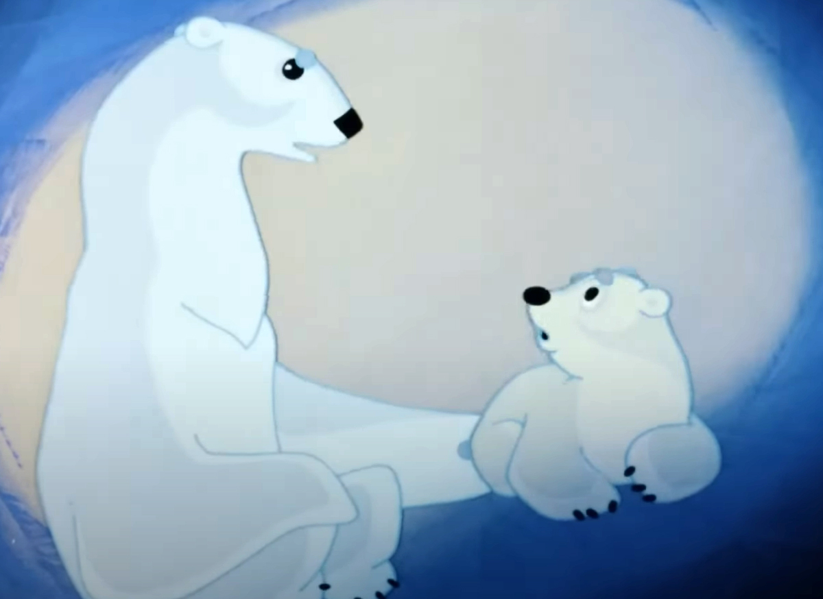 Умка слушать час. Умка кадры из мультфильма. Белый медведь из мультфильма Умка. Спят твои соседи белые медведи.