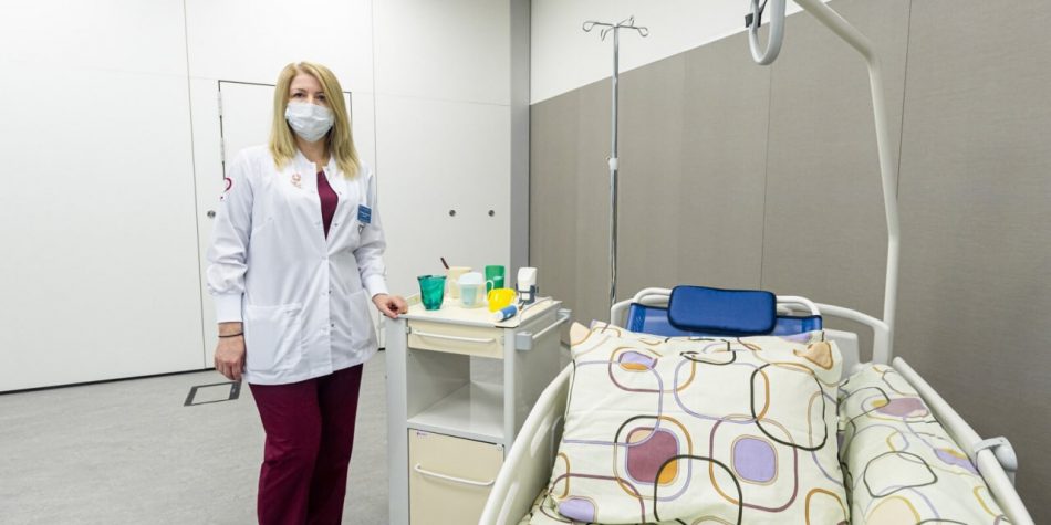 Собянин открыл реконструированный паллиативный корпус Морозовской больницы