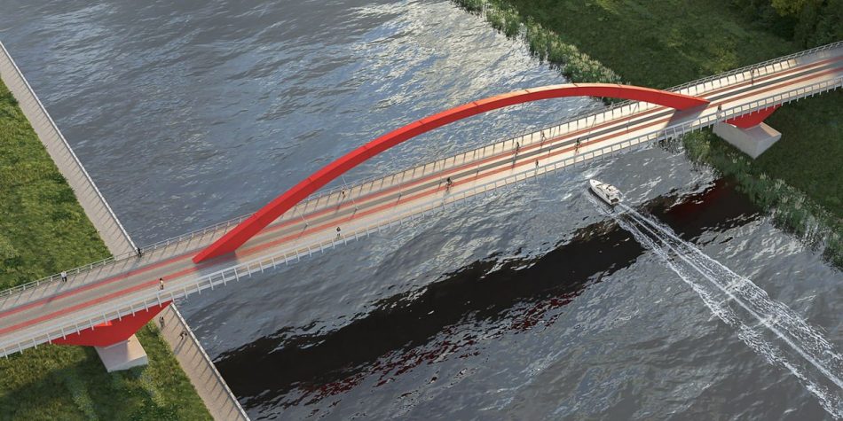 Велопешеходный мост свяжет Мневниковскую пойму и парк «Фили»