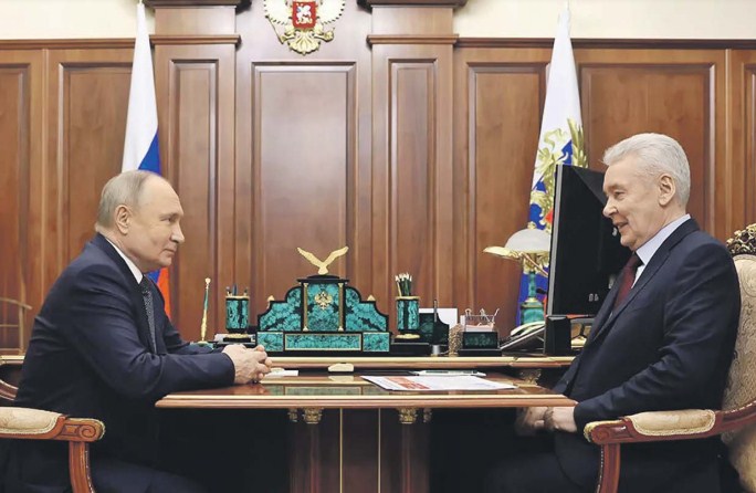 Мэр Собянин доложил Президенту Путину о выполнении его поручений