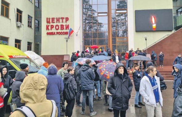После трагедии Центр крови на Щукинской заполнили доноры