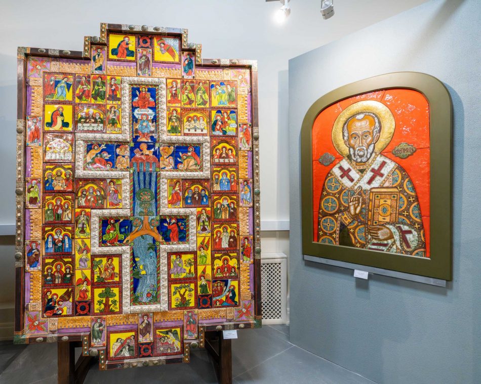 Выставка современного церковного искусства открылась на Волоколамском шоссе