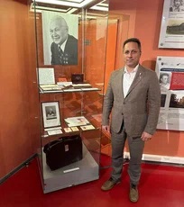 Антон Шкаплеров посетил выставку, посвященную академику Владимиру Челомею