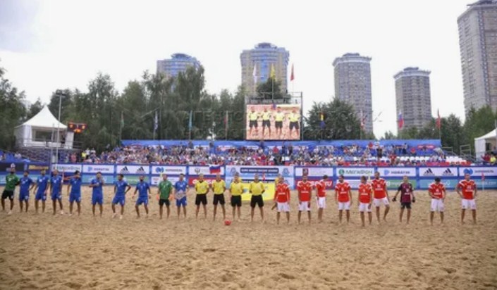 Матч легенд пляжного футбола, посвящённый 20-летию стадиона “Янтарь”, пройдет в Строгине