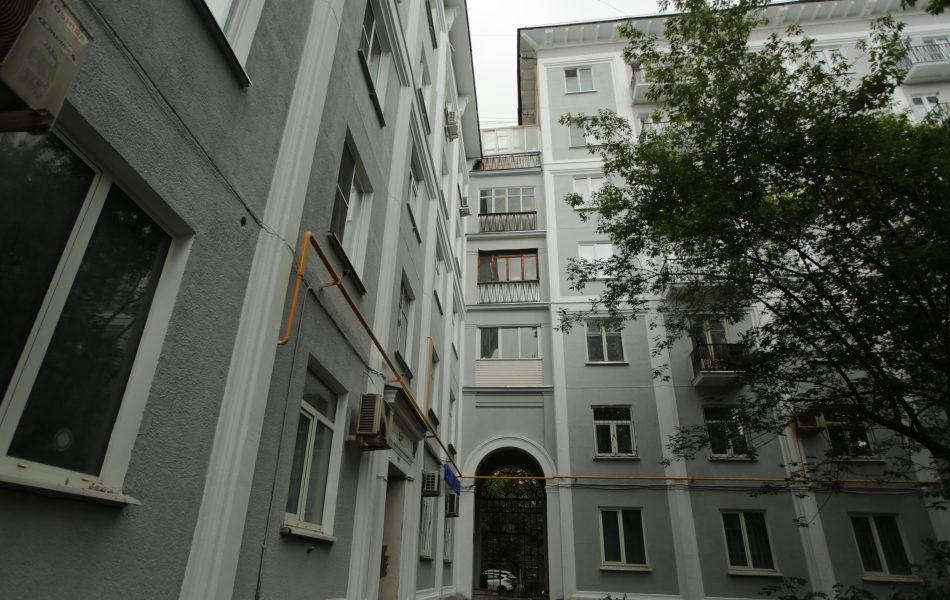 В Щукине отремонтируют дом в стиле советского неоклассицизма