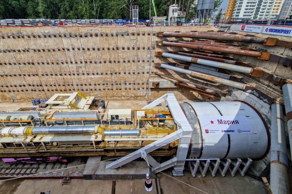 Уже зимой тоннель метро соединит «Строгино» с «Липовой рощей»