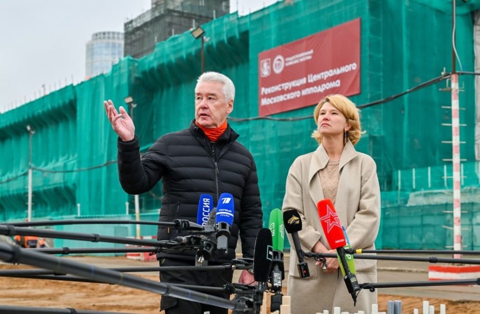 Собянин: Реконструкция Московского ипподрома завершится через год